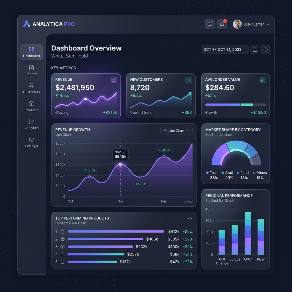 Business Analytics Dashboard