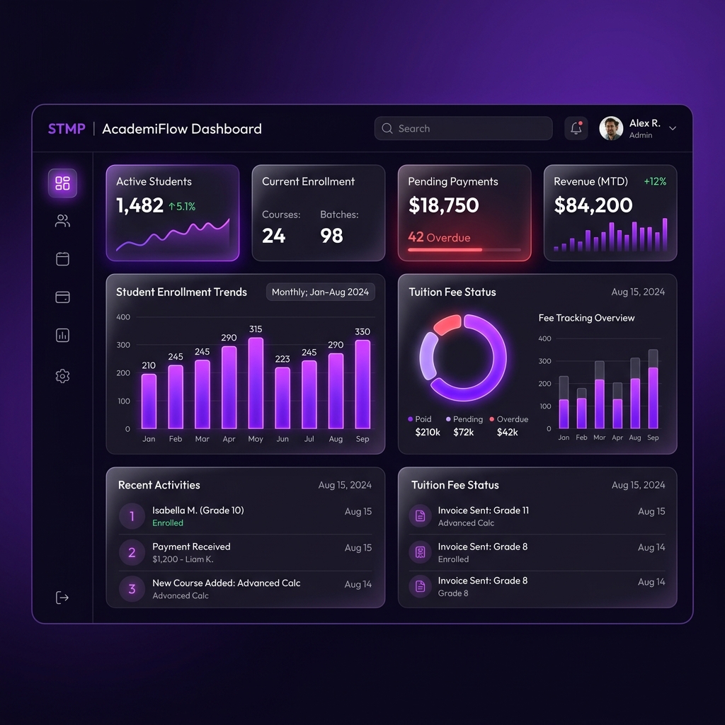 Smart Tuition Management Platform